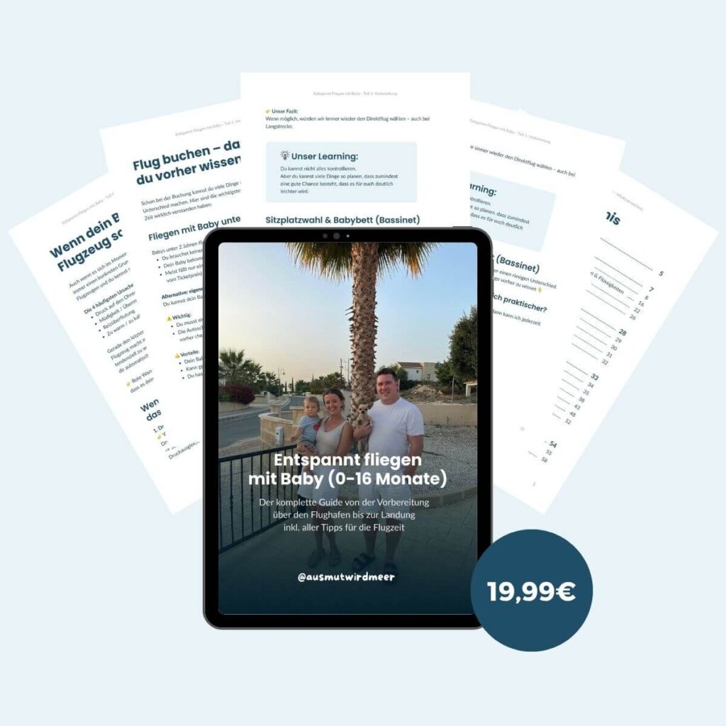 eBook Entspannt Fliegen mit Baby